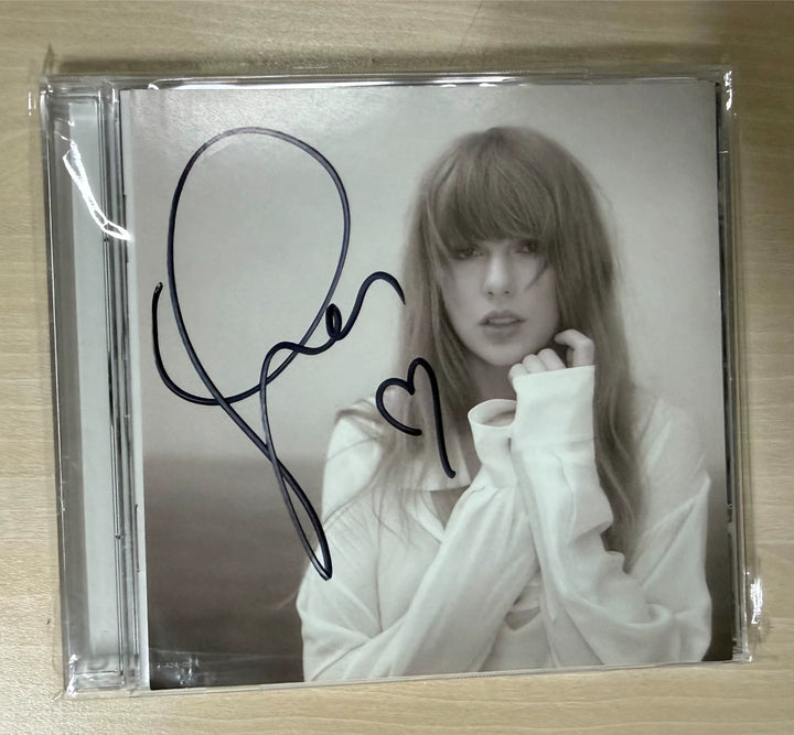 Taylor Swift – The Tortured Poets Department – Signed Soft Card & Sealed CD