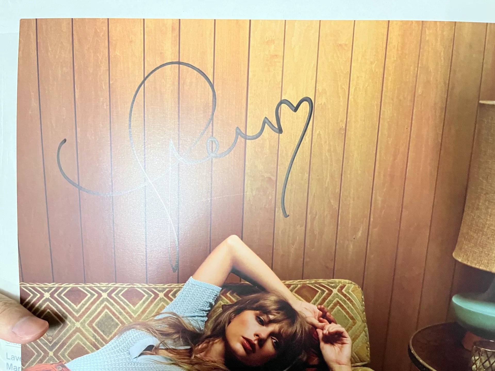 Taylor Swift – Midnights Signed Moonstone Blue Vinyl