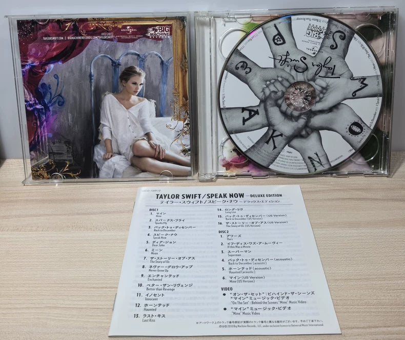 Taylor Swift – Speak Now Japanese Deluxe 2CD – Excellent – photo 2