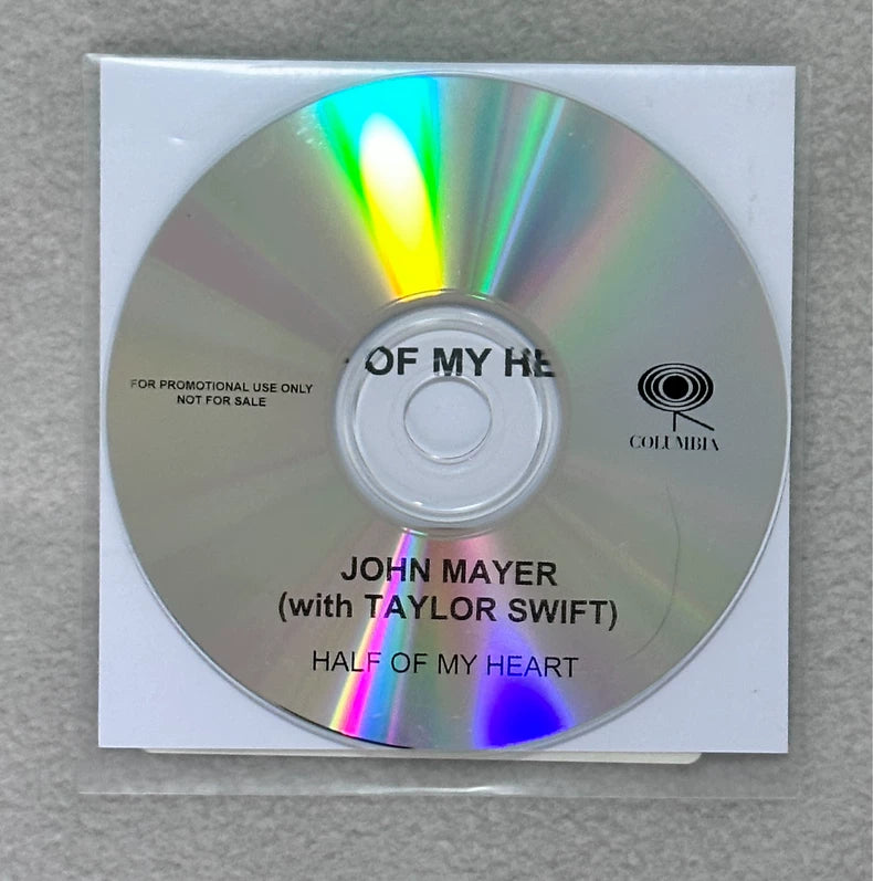John Mayer feat. Taylor Swift – Half of My Heart Promotional CD — detail 3