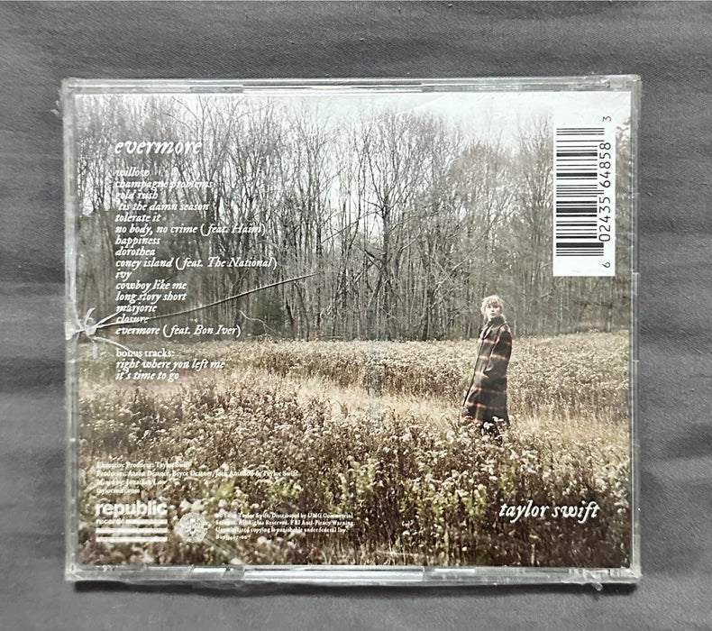 Taylor Swift – Evermore Signed CD