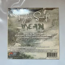 Taylor Swift – Mean – Numbered Website Card CD #0384