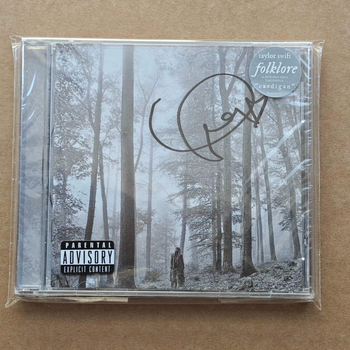 Taylor Swift – Folklore – Signed CD with Heart, Sealed – actual item photograph 1