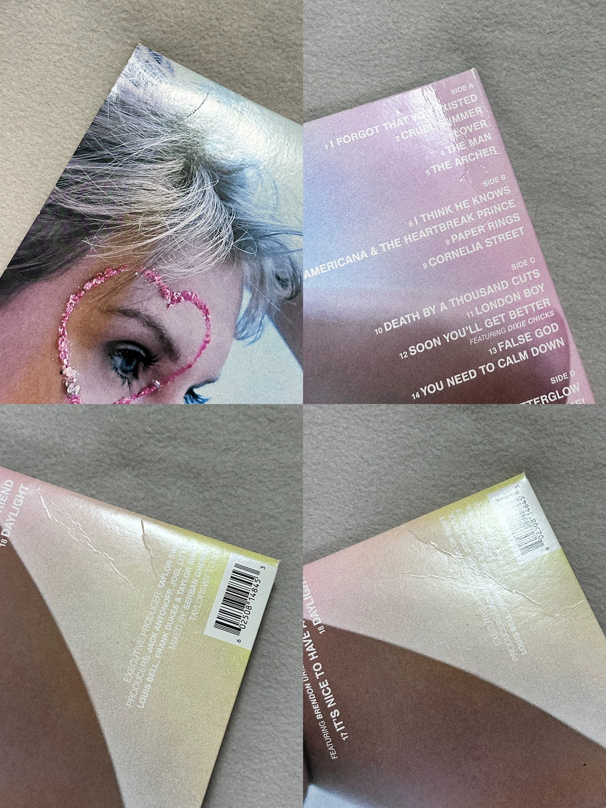 Taylor Swift – Lover – European Pink & Blue Vinyl (2LP)