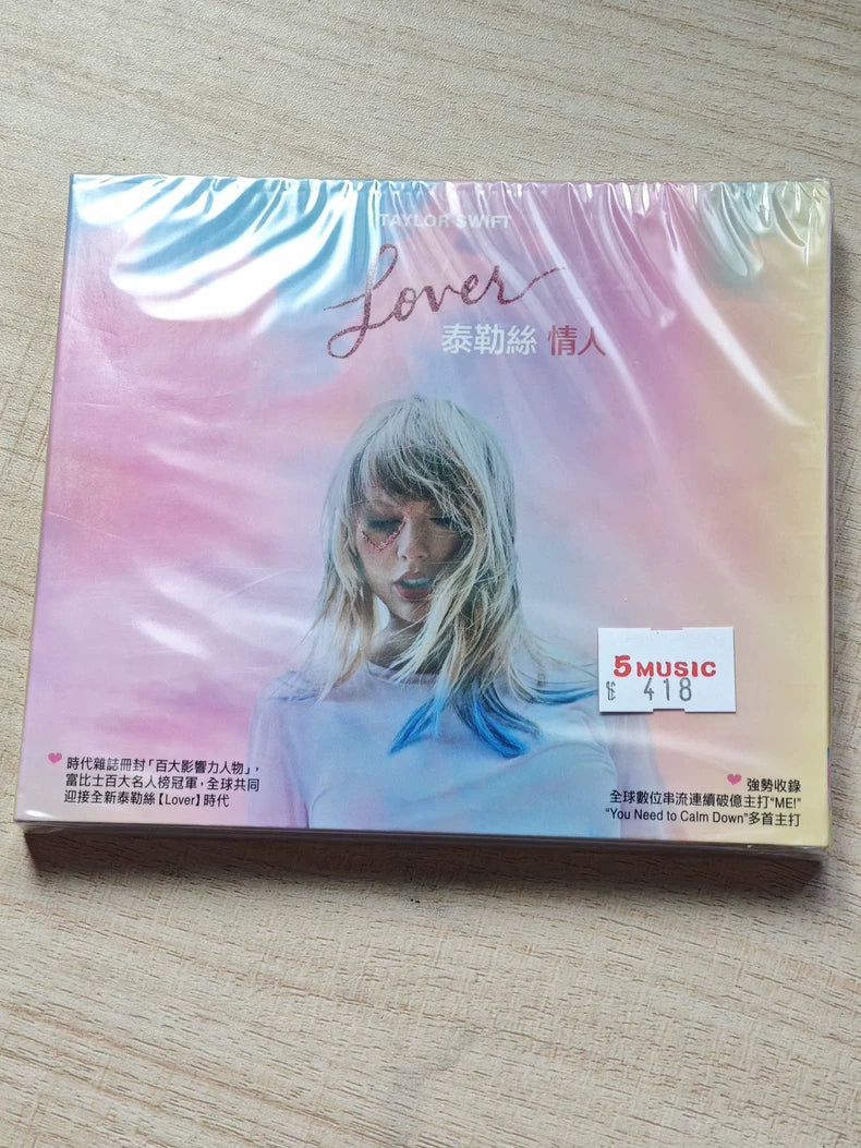 Taylor Swift – Lover Taiwan Digipak CD (Sealed) – actual product photo 1