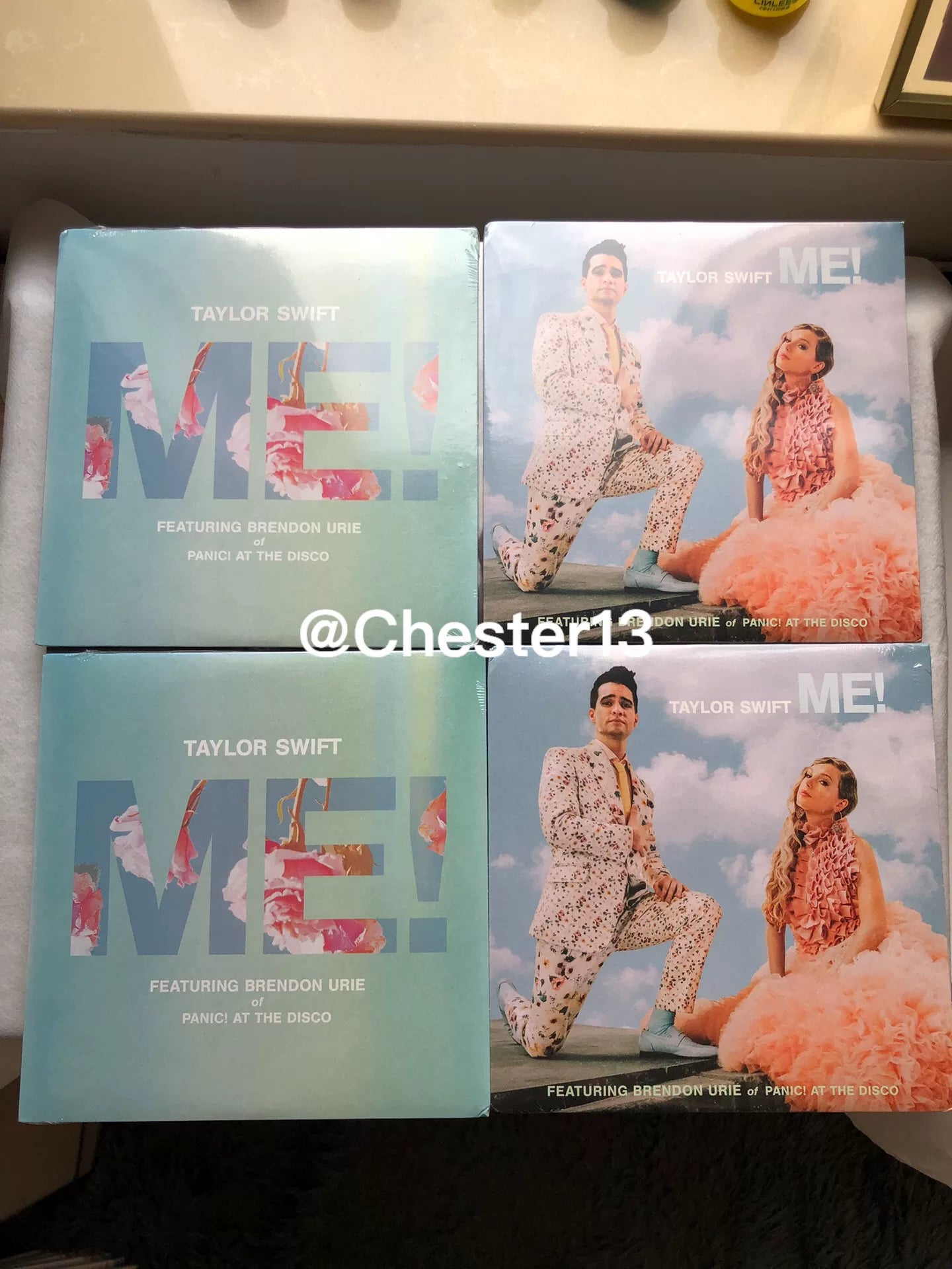 Taylor Swift ME seven inch vinyl single