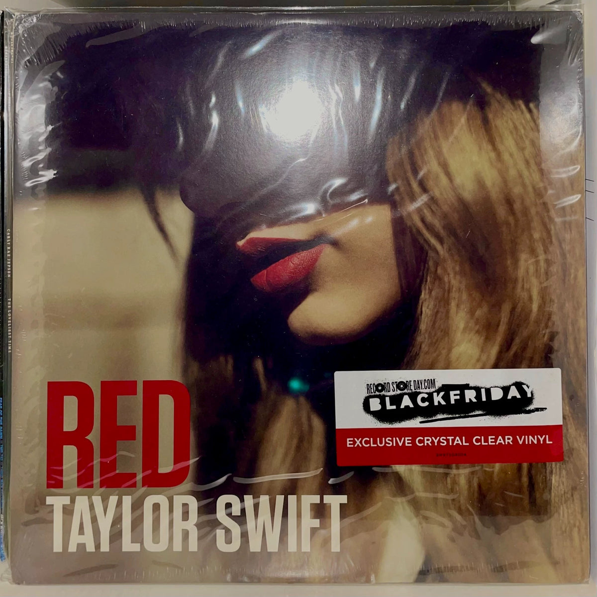 Taylor Swift – Red – Record Store Day Crystal Clear Vinyl 2LP – Numbered — front view