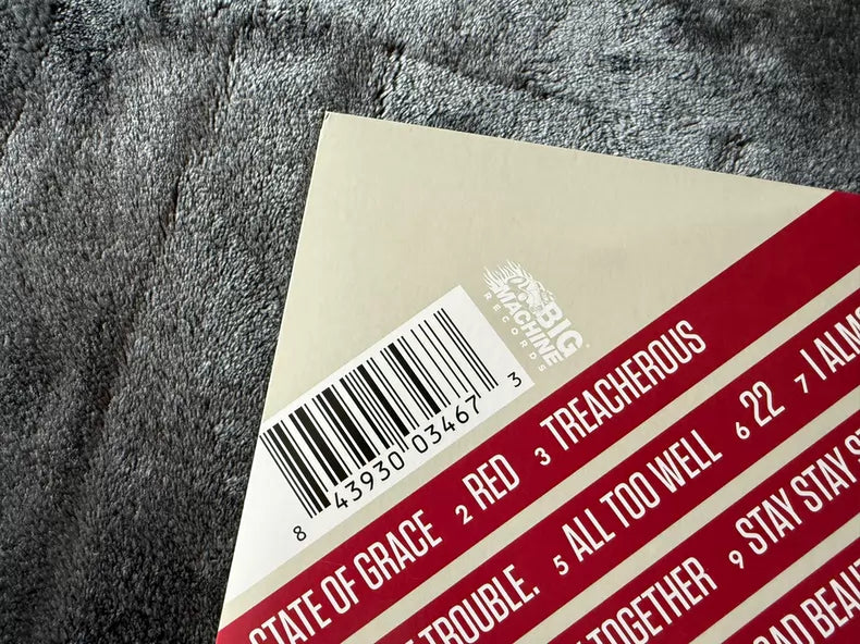 Taylor Swift Red RSD Europe Numbered Clear Vinyl 2LP – Opened
