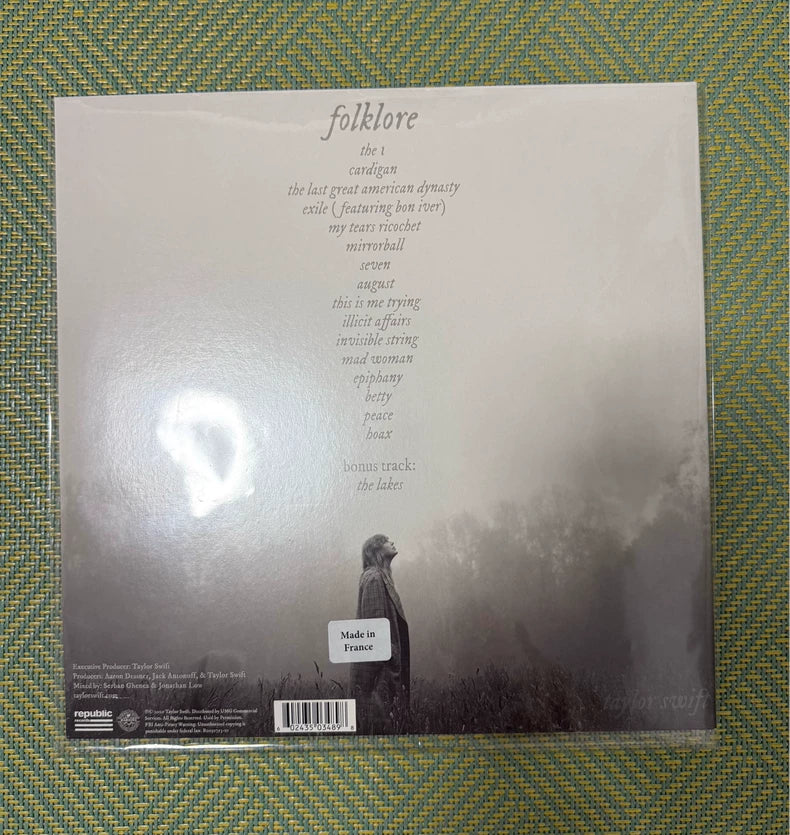Taylor Swift – Folklore Edition No. 2 Translucent Vinyl 2LP — detail 2