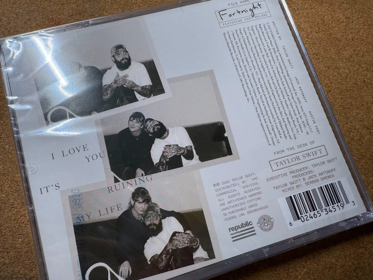 Taylor Swift – Fortnight – UK CD Single, Sealed