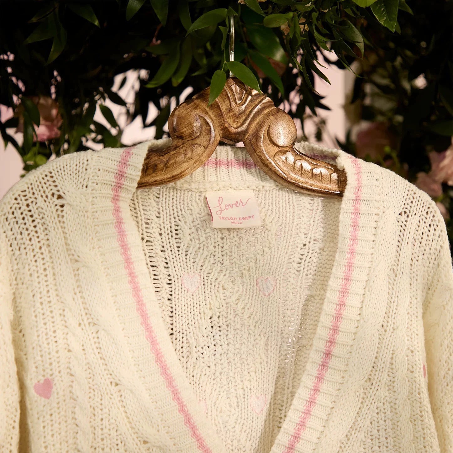 Taylor Swift Lover cardigan reverse view