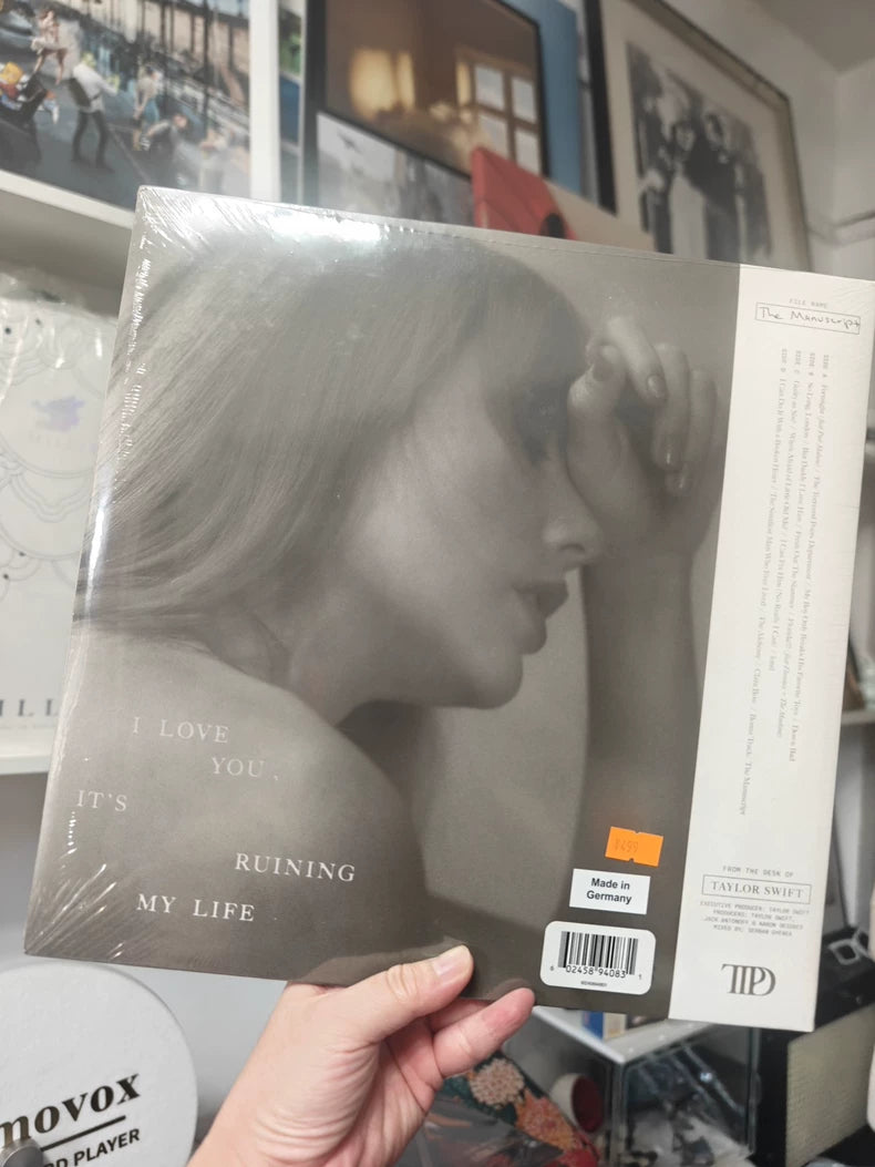 Taylor Swift – The Tortured Poets Department – Clear Vinyl 2LP