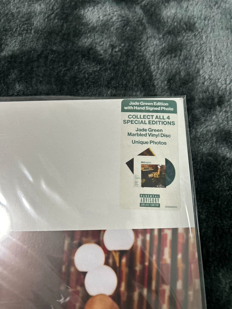 Taylor Swift – Midnights Jade Green Signed Vinyl