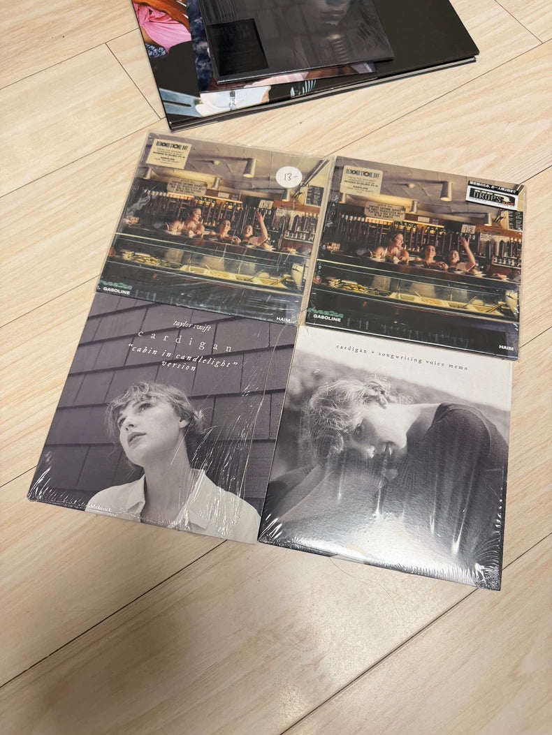 HAIM featuring Taylor Swift – Gasoline – US + European RSD Blue 7-Inch Vinyl Pair