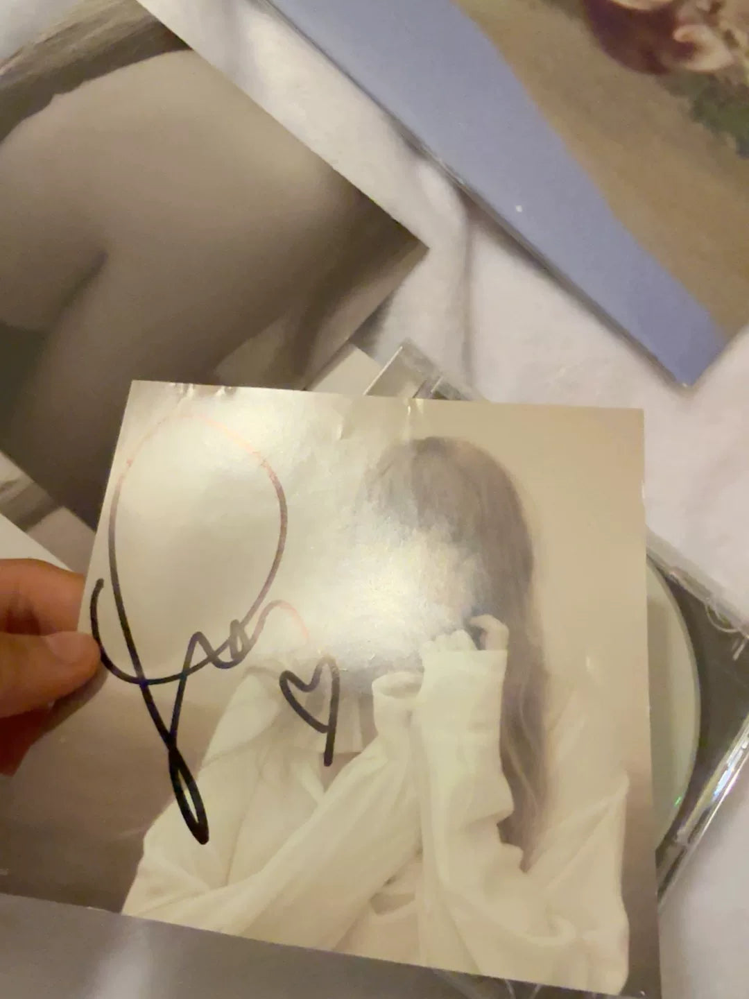 Taylor Swift – The Tortured Poets Department UK Heart-Signed CD