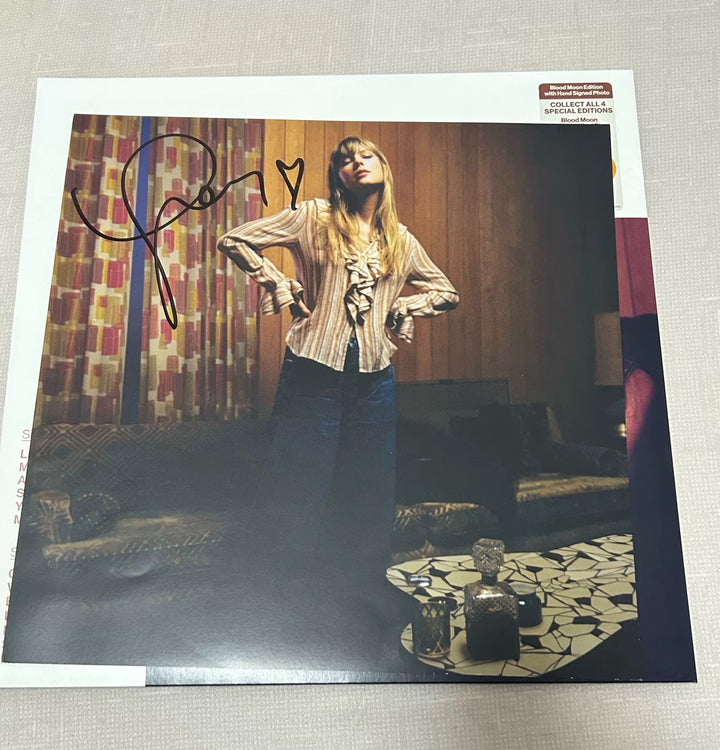 Taylor Swift – Midnights Blood Moon, Seller-Listed Signed Insert Only