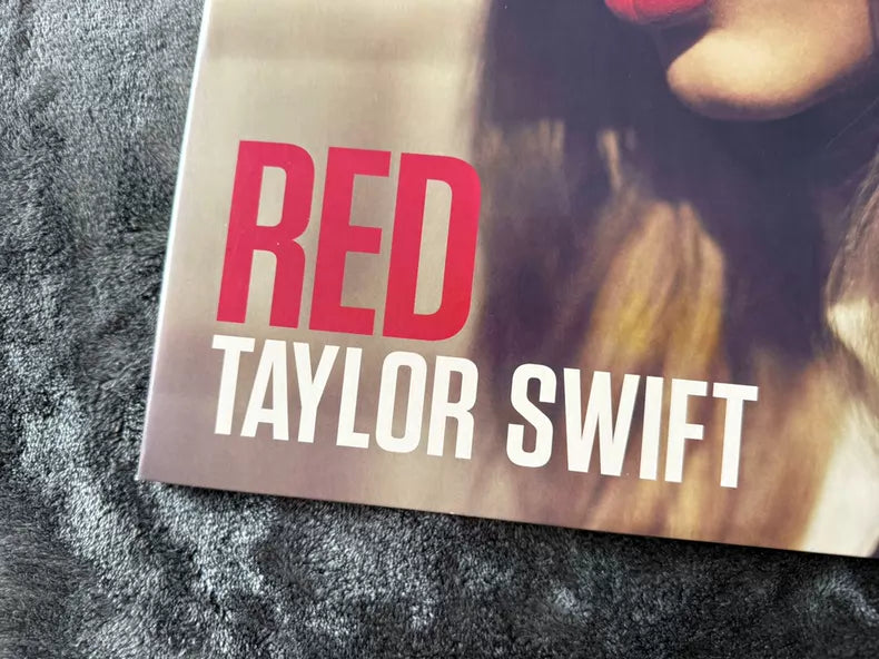 Taylor Swift Red RSD Europe Numbered Clear Vinyl 2LP – Opened