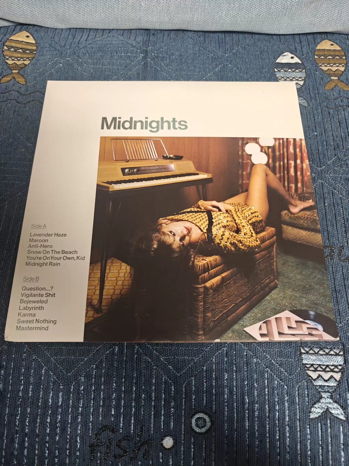 Taylor Swift – Midnights — Jade Green Vinyl, Opened — actual item photo 4