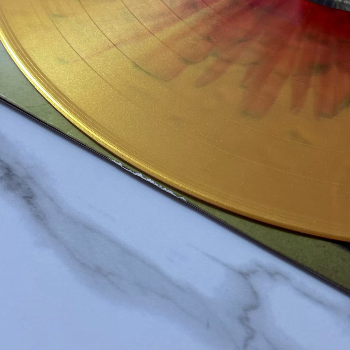 Taylor Swift – The Life of a Showgirl, Yellow Splatter Vinyl LP – actual item photograph 7