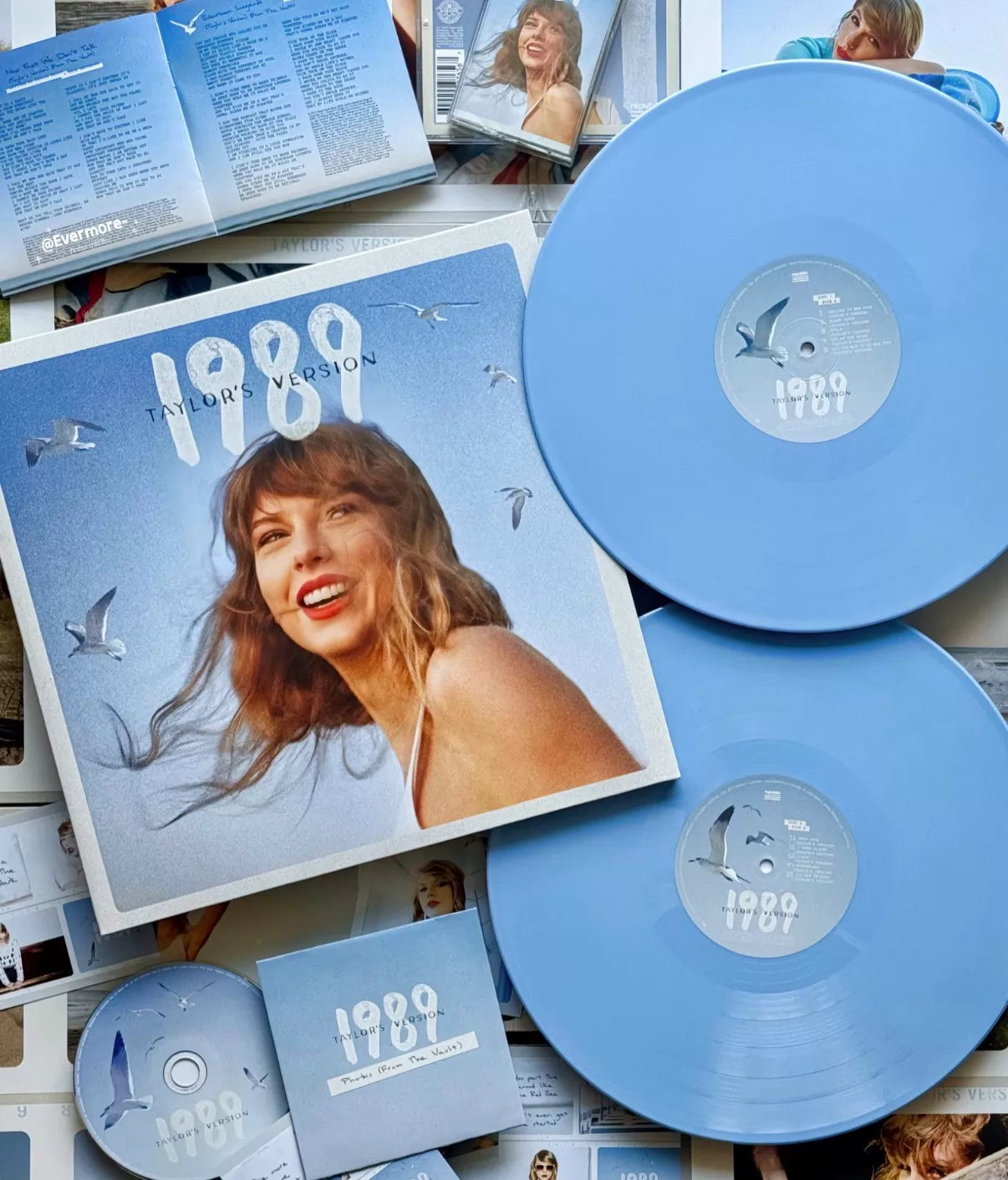 Taylor Swift — 1989 (Taylor's Version) Blue Vinyl 2LP — Sealed