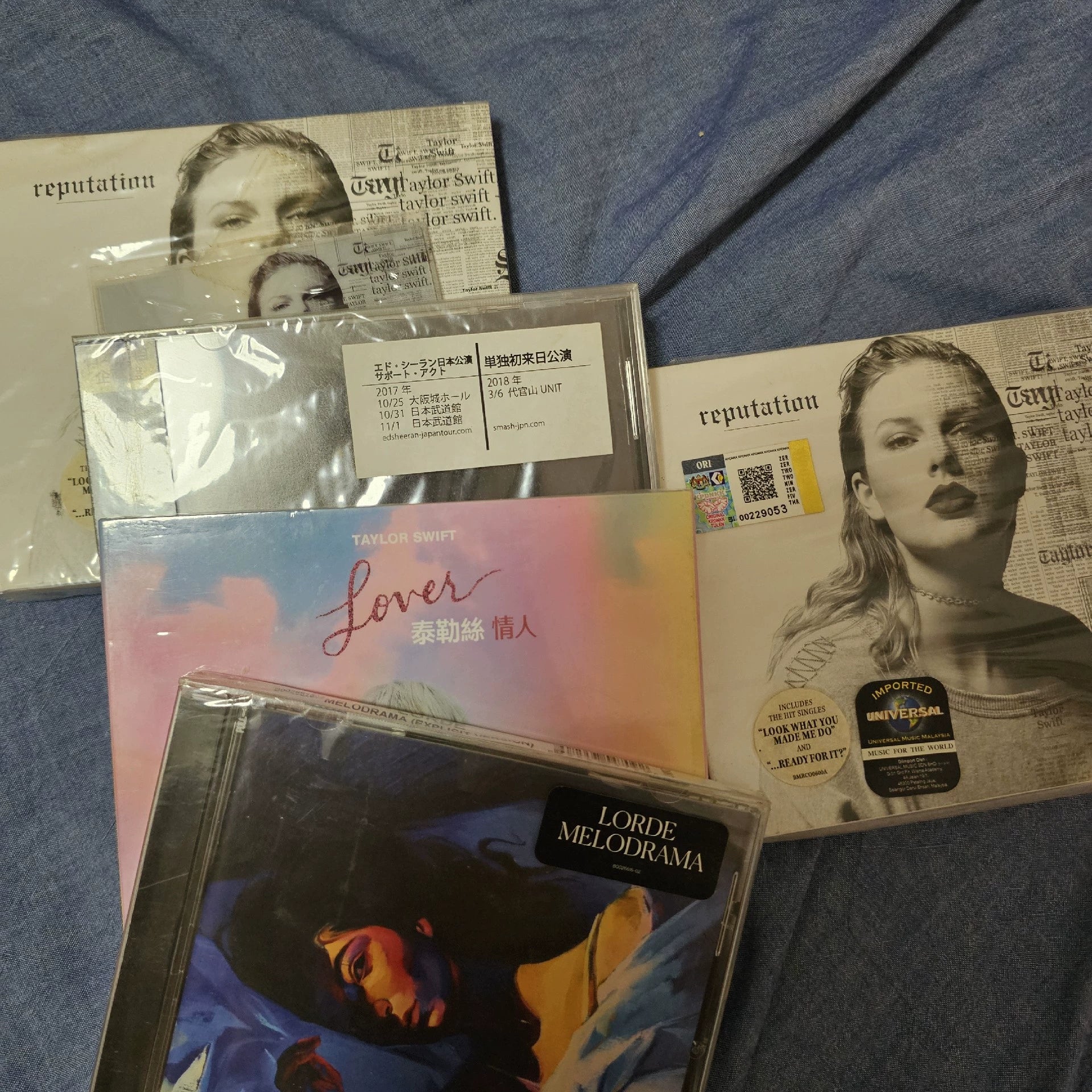 Taylor Swift – Reputation CD Regional Editions — product detail 3