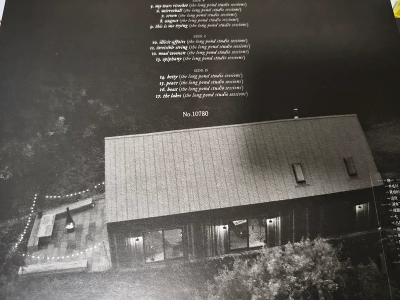 Taylor Swift – folklore: the long pond studio sessions – Numbered Gray Vinyl 2LP – actual product photo 2