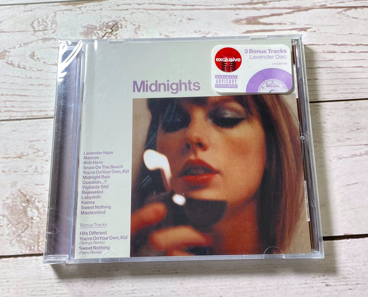 Taylor Swift – Midnights – Lavender Deluxe CD, Sealed