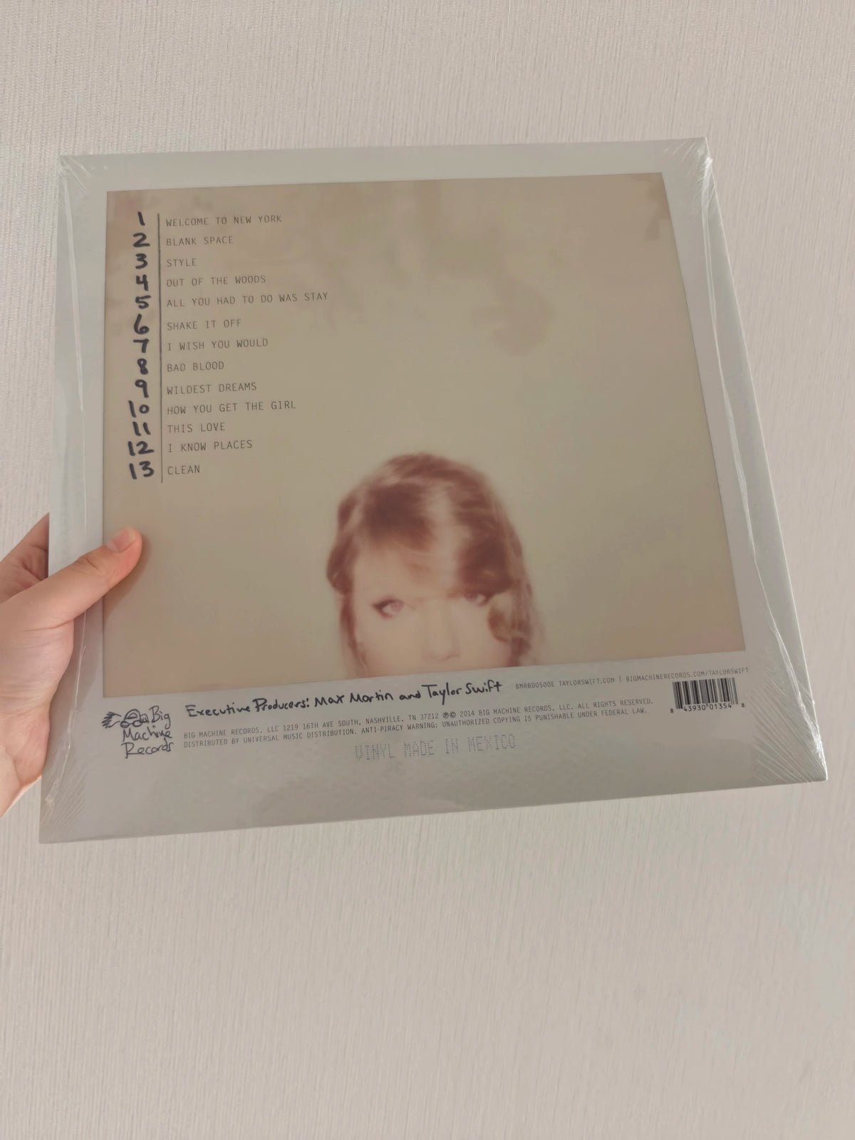 Taylor Swift – 1989 – US Original Album Black Vinyl 2LP, Sealed