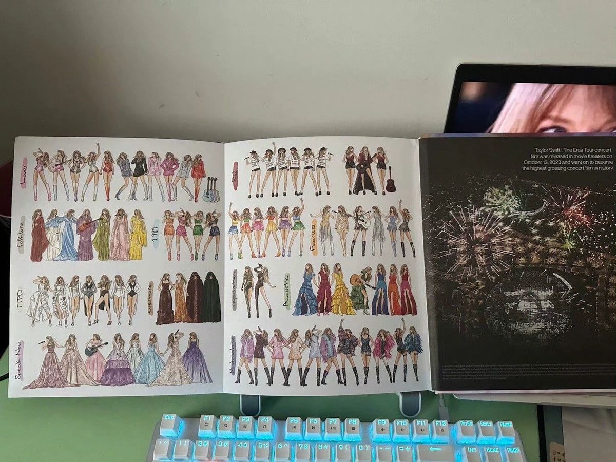 Taylor Swift – The Official Eras Tour Book – Hardcover, Corner Wear