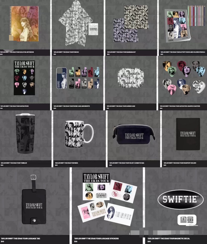 Taylor Swift – The Eras Tour Velvet Cosmetic Pouch – photo 3