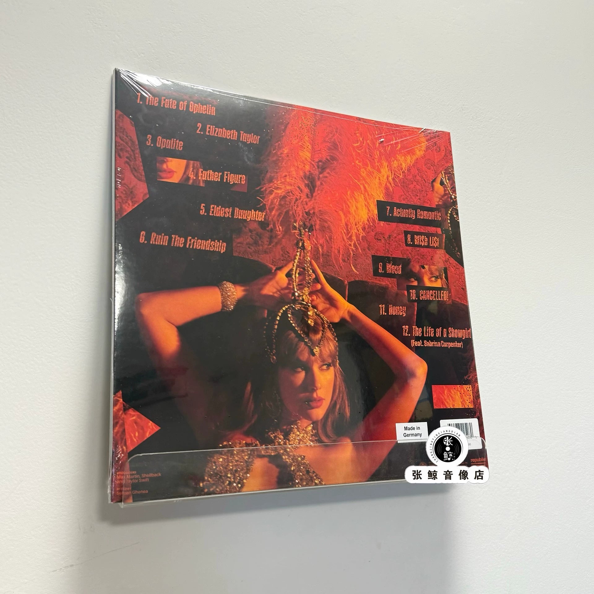 Taylor Swift – The Life of a Showgirl Limited Color Vinyl LP — product detail 3