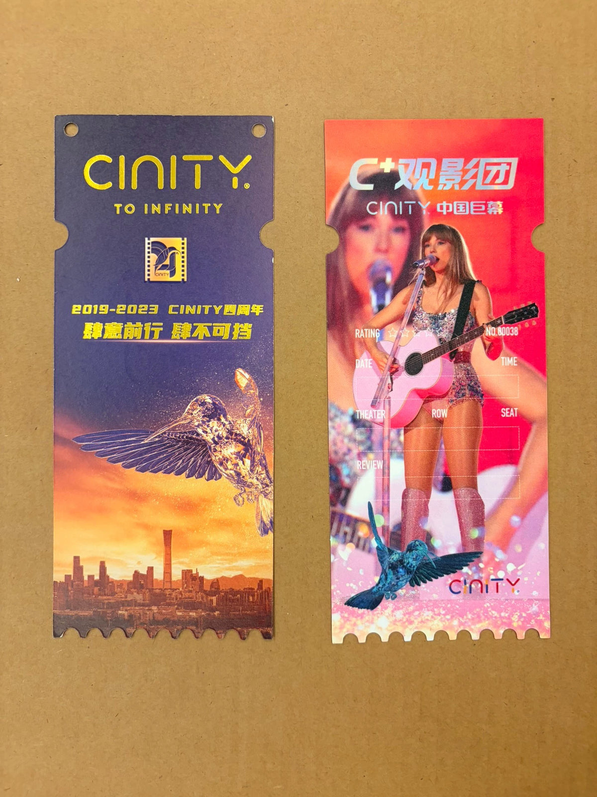 Taylor Swift – The Eras Tour CINITY Commemorative Ticket Set – photo 2