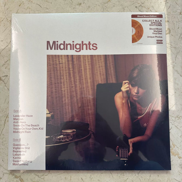 Taylor Swift – Midnights – Blood Moon Vinyl LP – Sealed