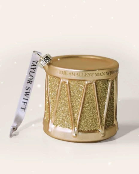Taylor Swift – The Tortured Poets Department Drum Ornament