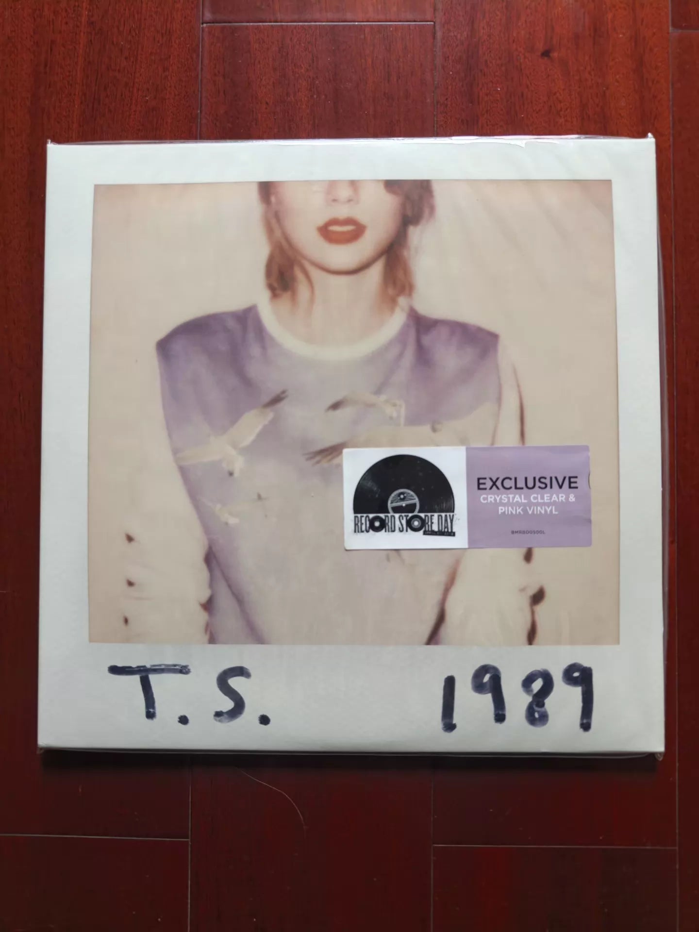 Taylor Swift – 1989 RSD Pink Vinyl 2LP – US Edition — front view