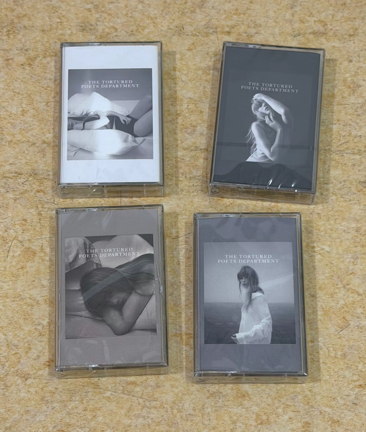 Taylor Swift – The Tortured Poets Department – Four-Cover Cassette Bundle