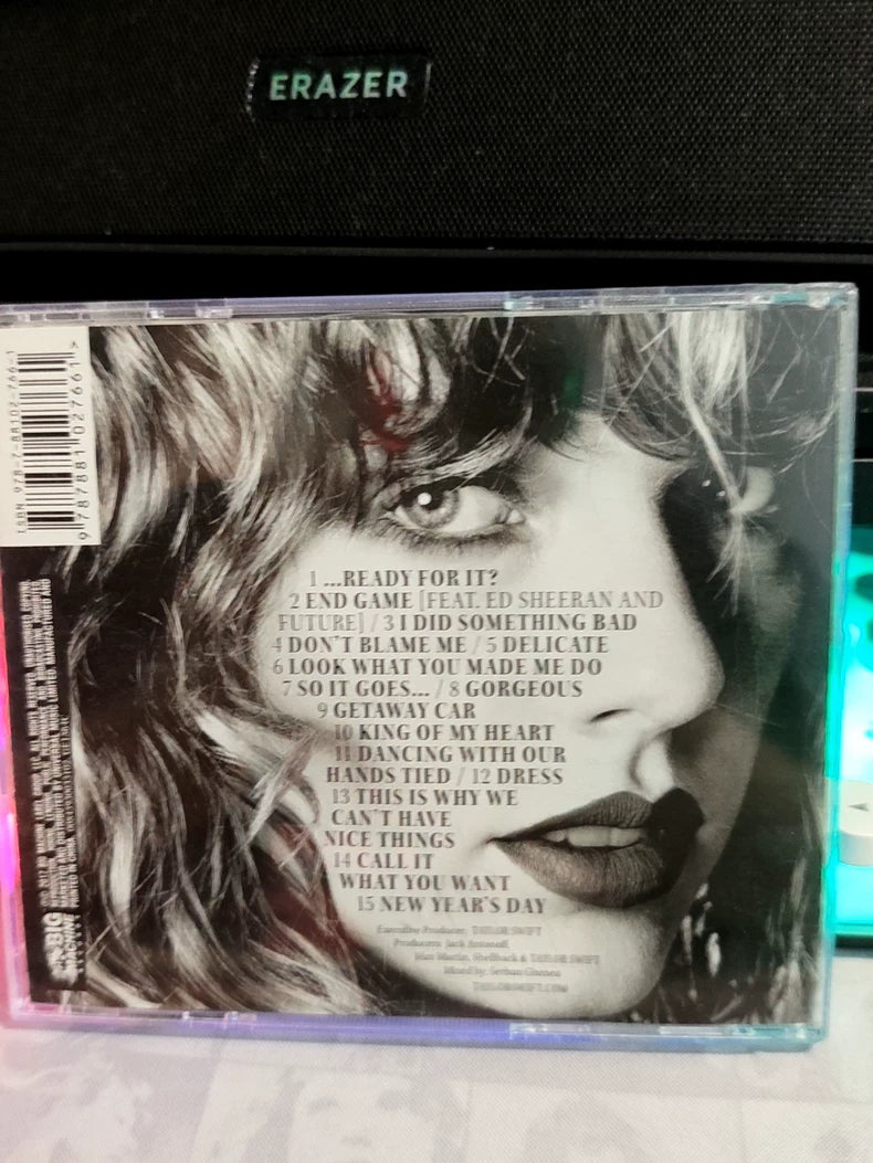 Taylor Swift – reputation – US Edition CD (2017) – actual product photo 2