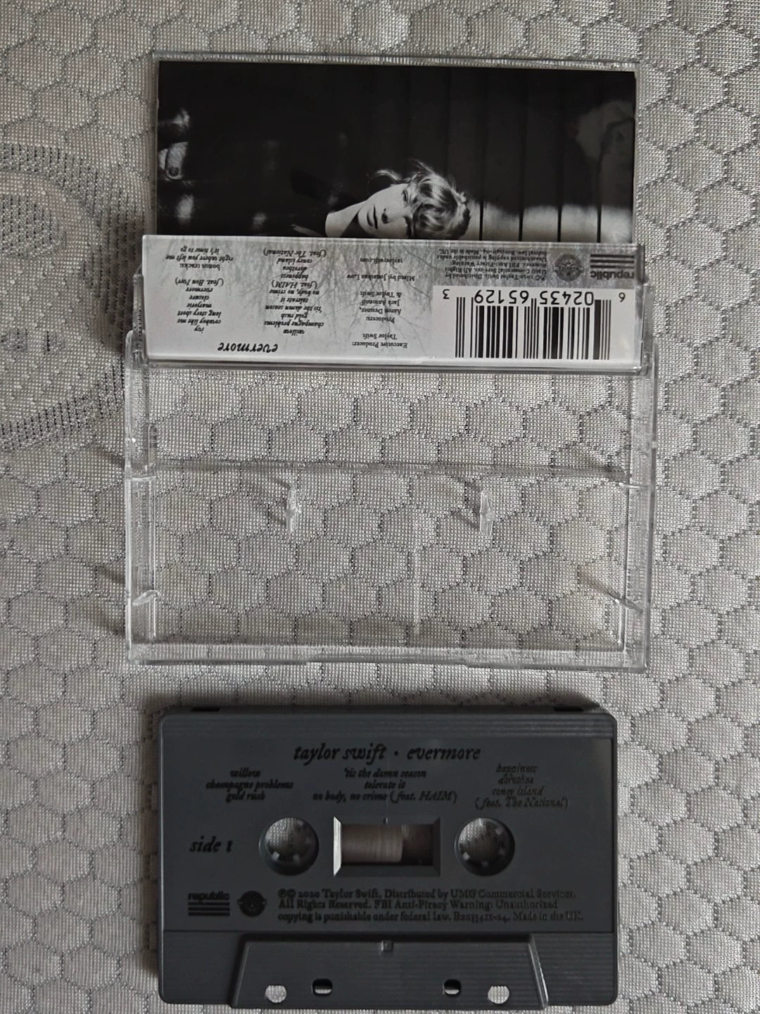 Taylor Swift – Evermore – Cassette, Opened – actual item photo 3