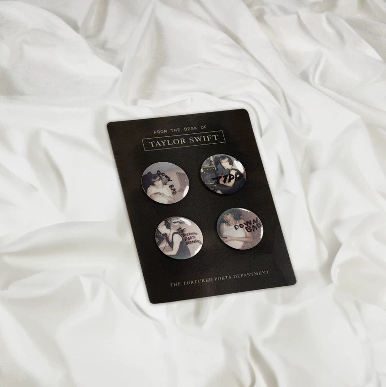 Taylor Swift – The Tortured Poets Department Down Bad Pin Set – photo 3