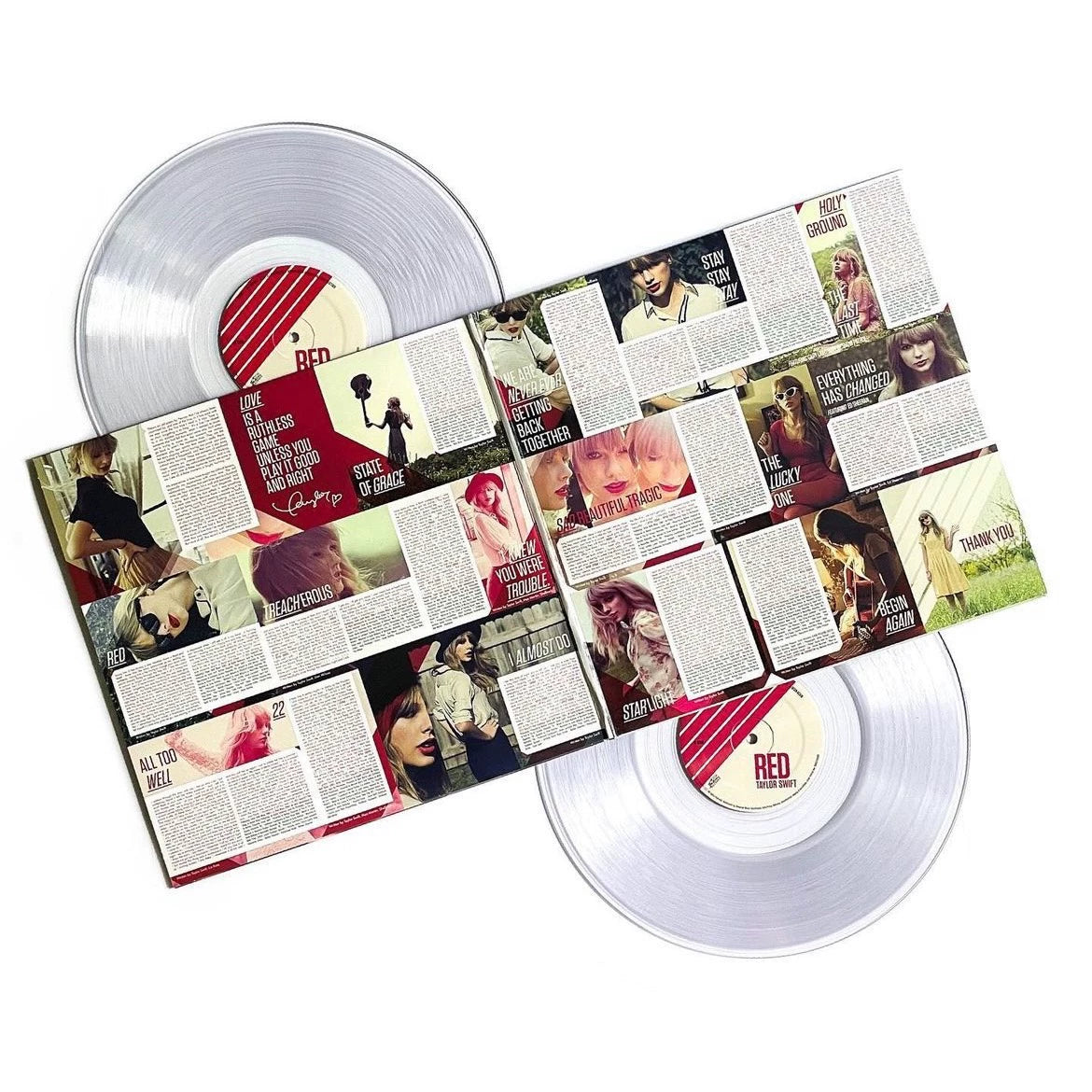 Taylor Swift – Red – Record Store Day Crystal Clear Vinyl 2LP – Numbered — product detail 7