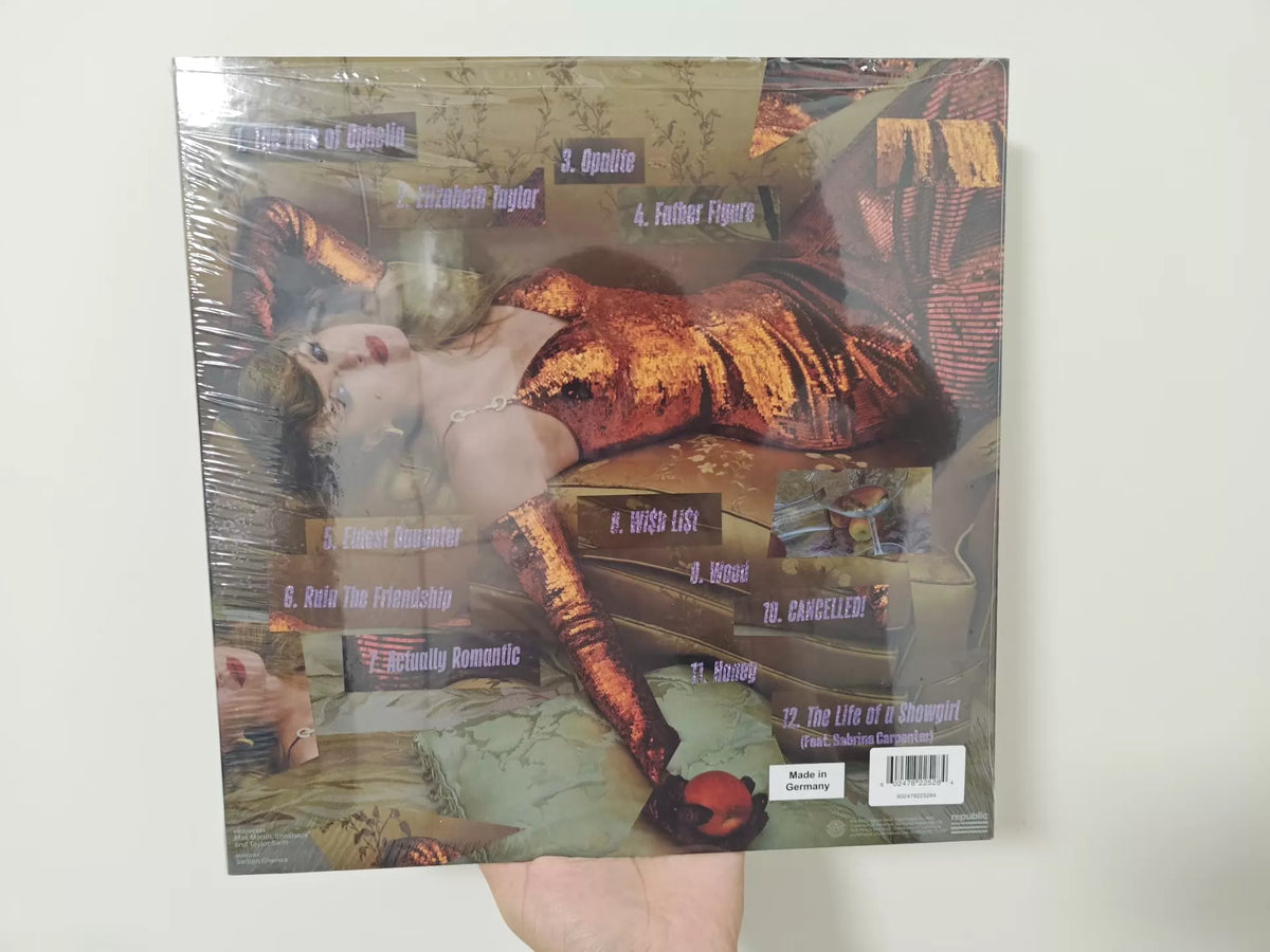 Taylor Swift – The Life of a Showgirl – German Purple Vinyl LP, Opened