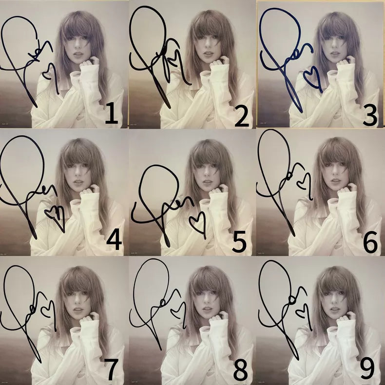 Taylor Swift - TTPD US Soft-Card Signed CD