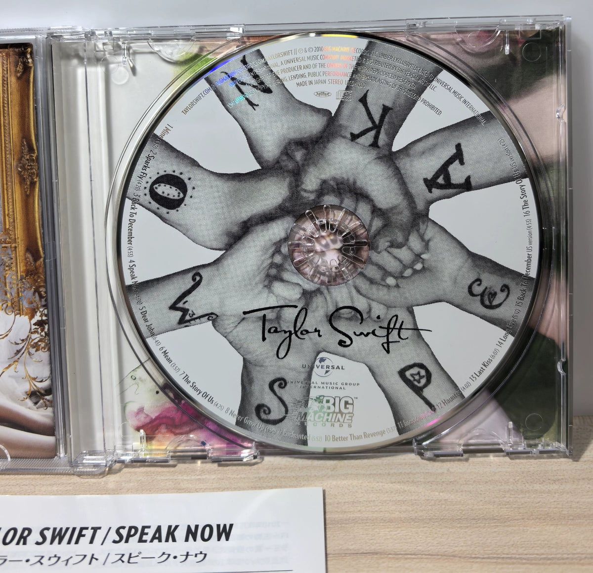 Taylor Swift – Speak Now, Japanese Standard Edition with Obi (CD) – photo 5