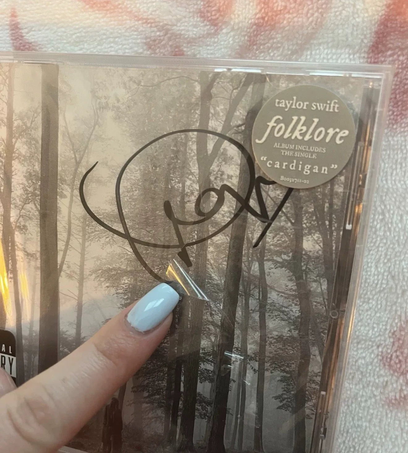 Taylor Swift – Folklore Signed CD (First Batch)