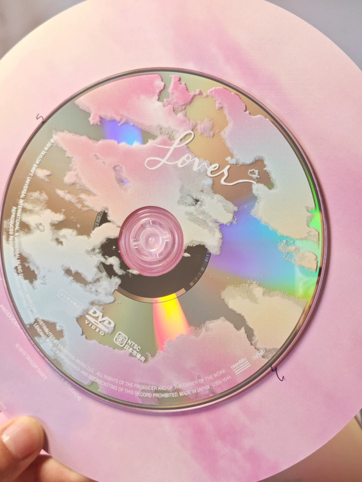 Taylor Swift – Lover – Japan 7-Inch Sleeve CD+DVD, Opened