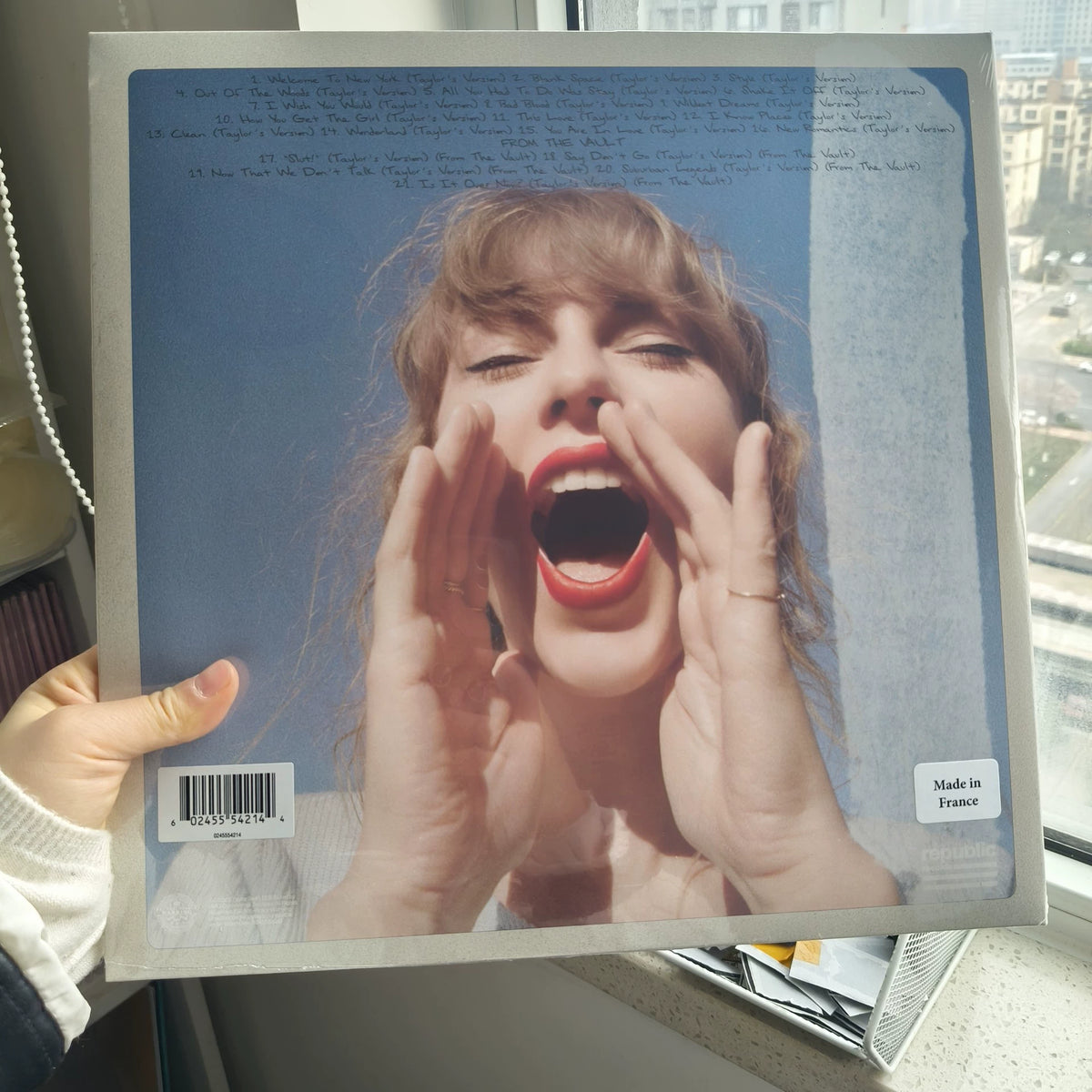 Taylor Swift – 1989 (Taylor’s Version) – Crystal Skies Blue 2LP, Sealed – detail 2