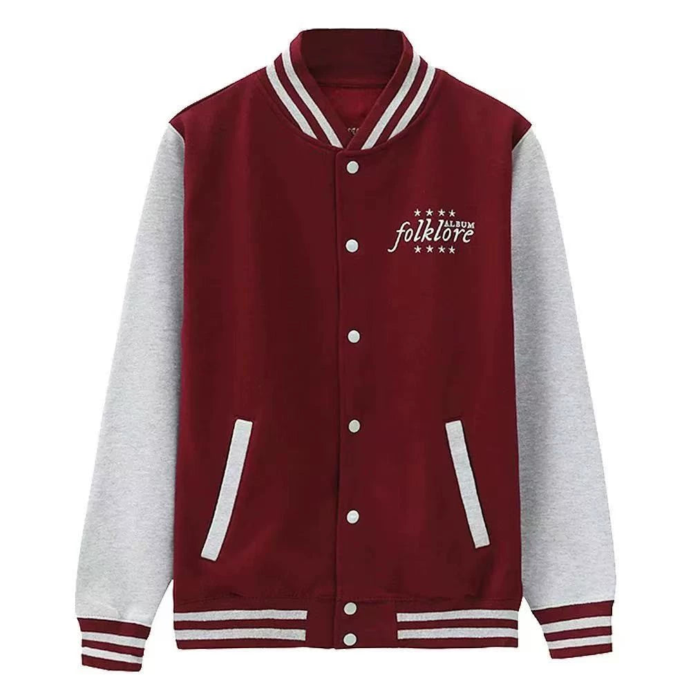 Taylor Swift folklore official baseball jacket large