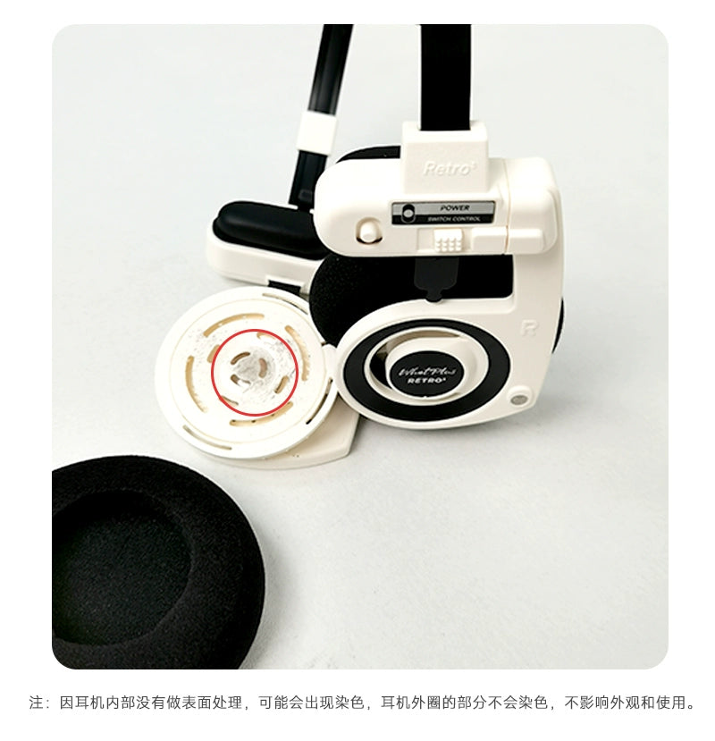 WhatPlus RETRO R3 Academy Series headsets portable compact wireless headphones star model  问加WhatPlus RETRO R3学院系列头戴式便携小巧无线耳机明星同款