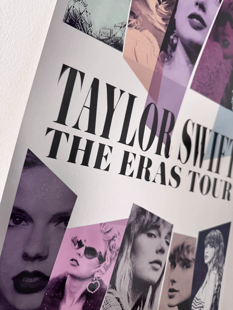 Taylor Swift: The Eras Tour 2023 Art Paper Poster