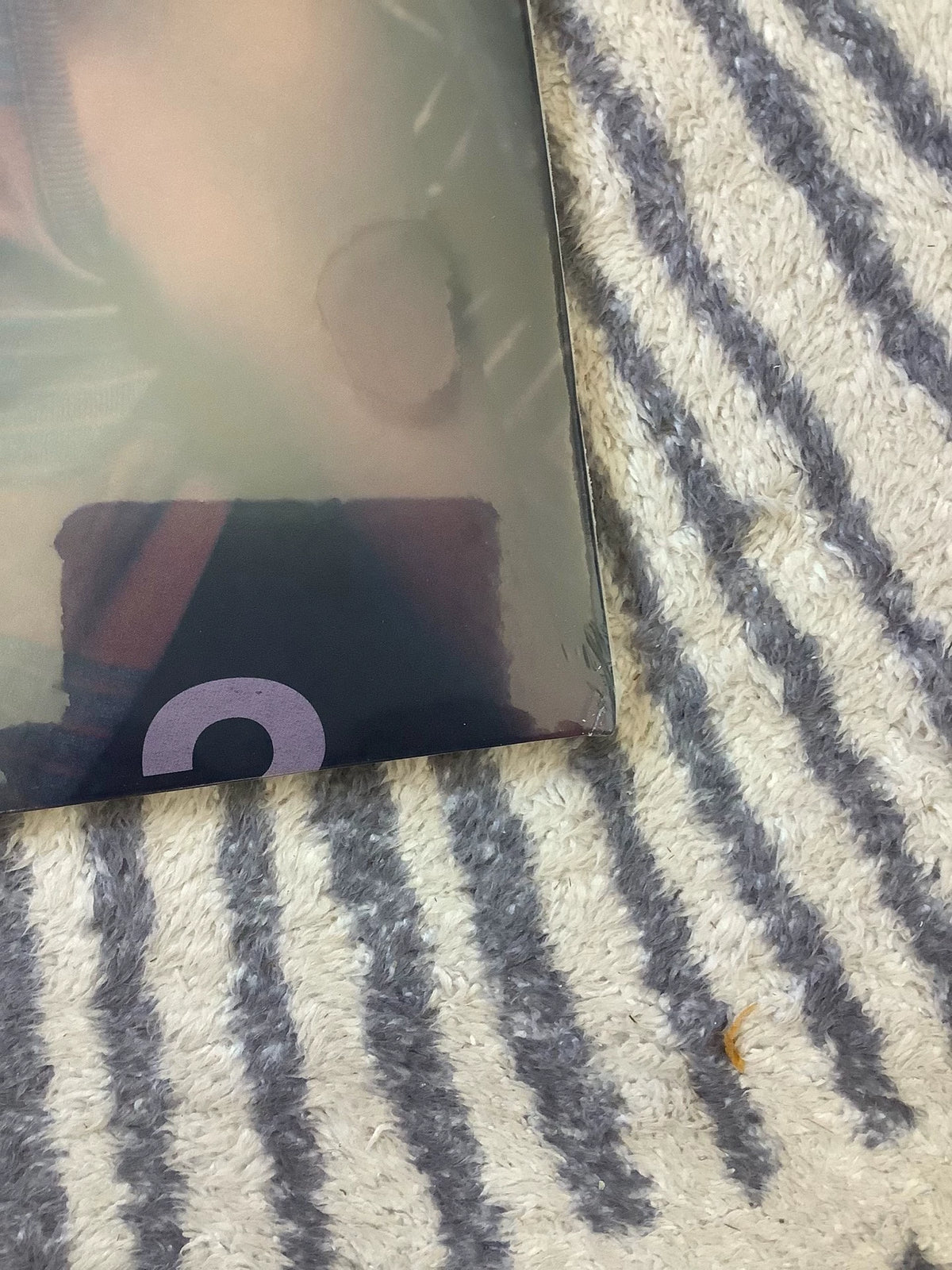 Taylor Swift – Midnights – Lavender Vinyl LP – Sleeve Wear – actual item photograph 6